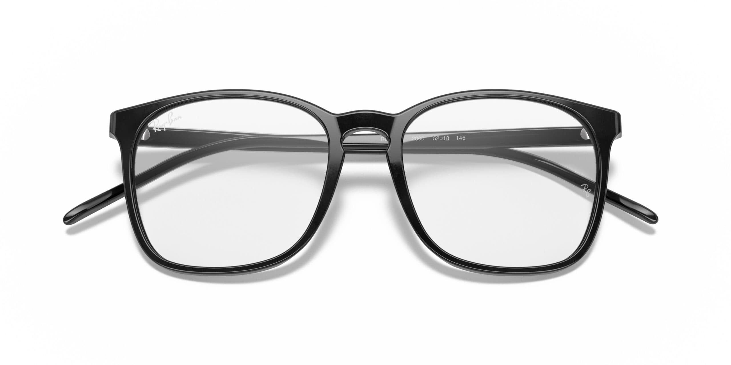 Ray-Ban RB5387 2000 Eyeglasses Black 54mm Unisex 6