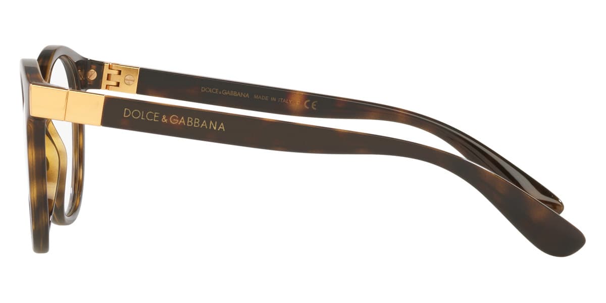 Dolce & Gabbana DG5075 502 Eyeglasses Havana 49mm Women 2