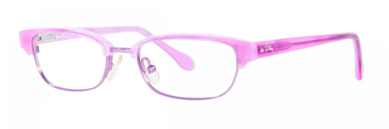 Lilly Pulitzer Quincy Eyeglasses Pink 45mm Kids