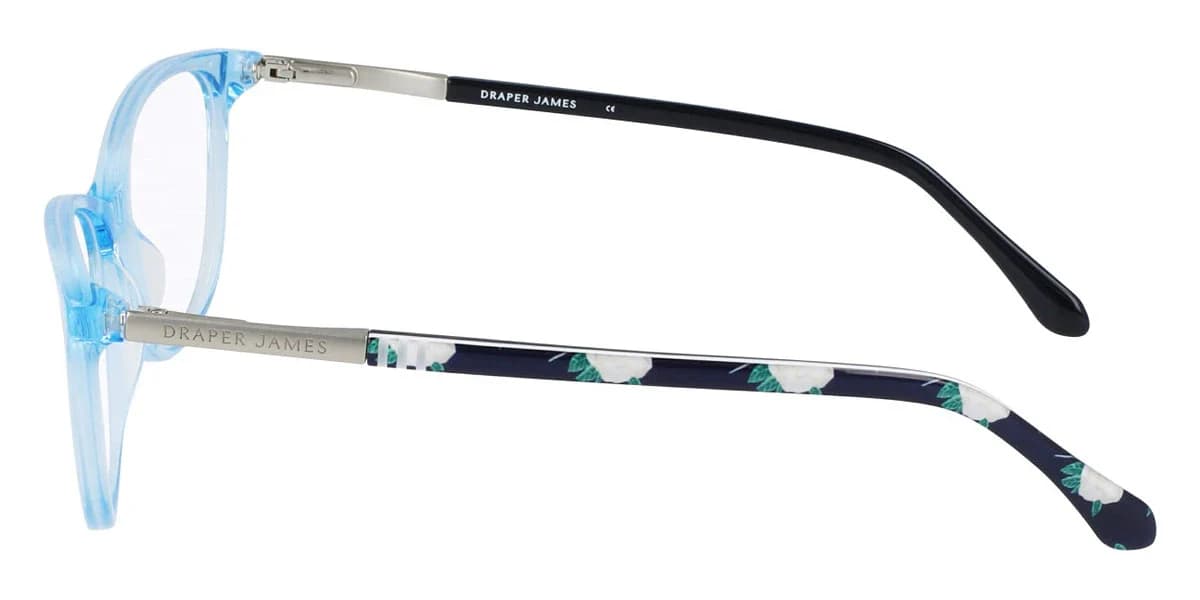 Draper James DJ5027 416 Eyeglasses Blue Crystal 56mm Women 3