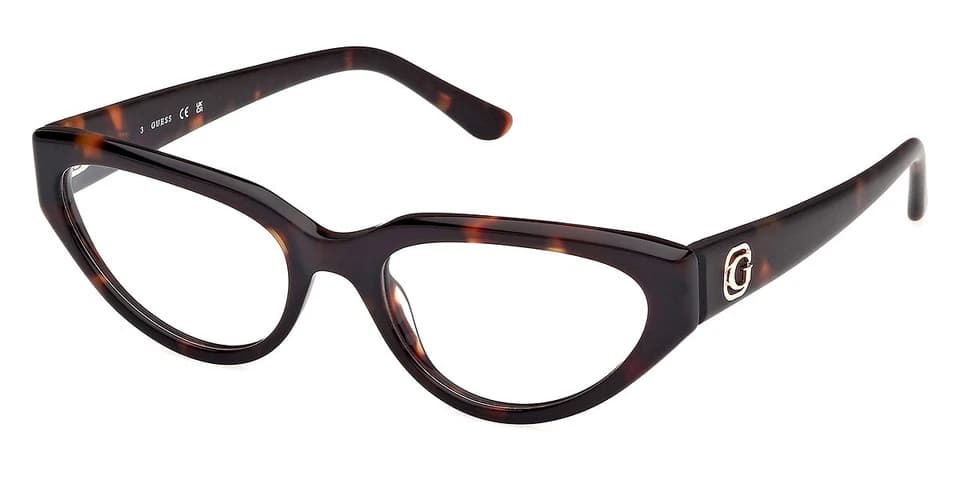 Guess GU50113 052 Eyeglasses Dark Havana 53mm Women