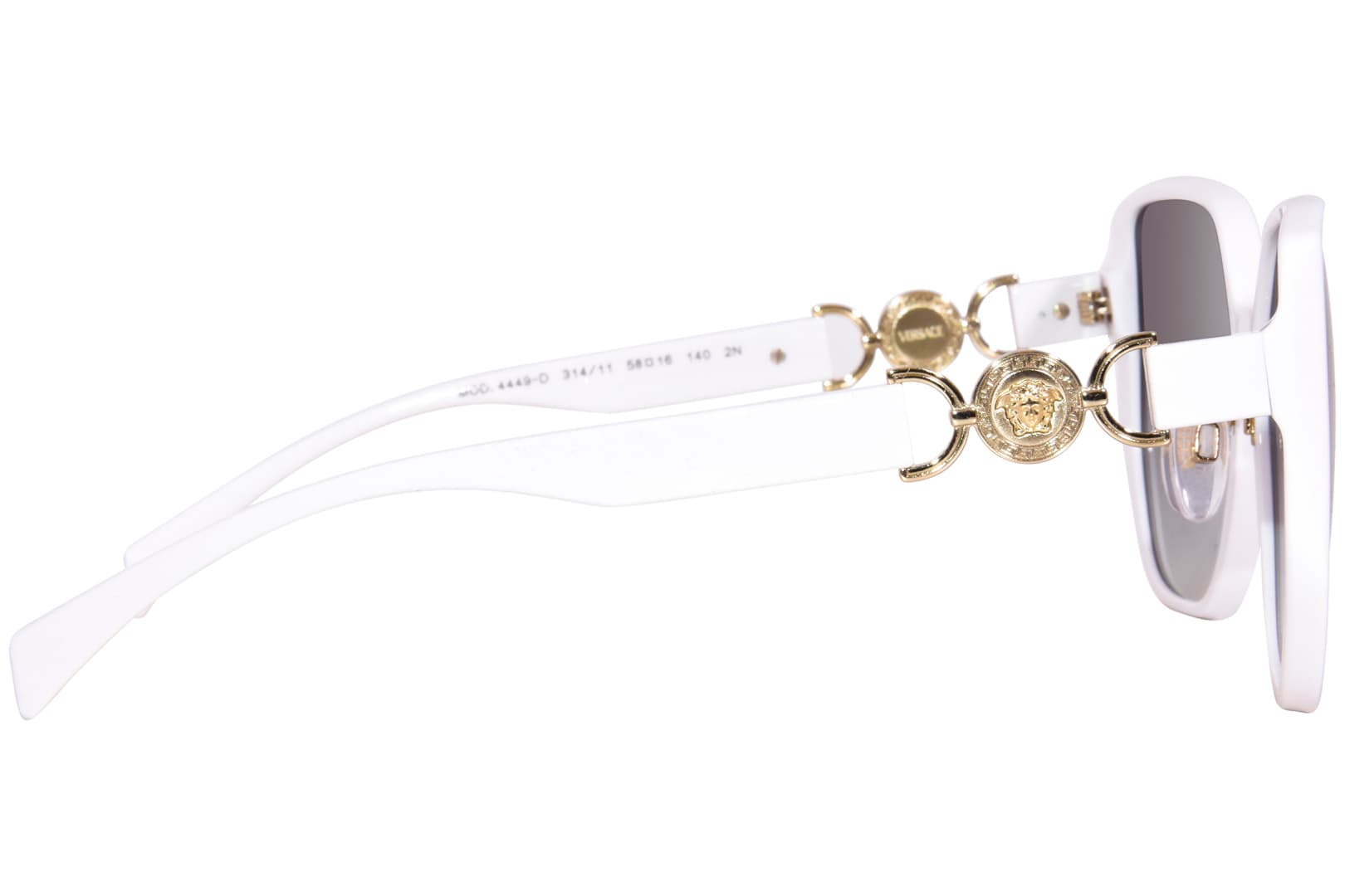 Versace 0VE4449D 314/11 Sunglasses White 58mm Women 3