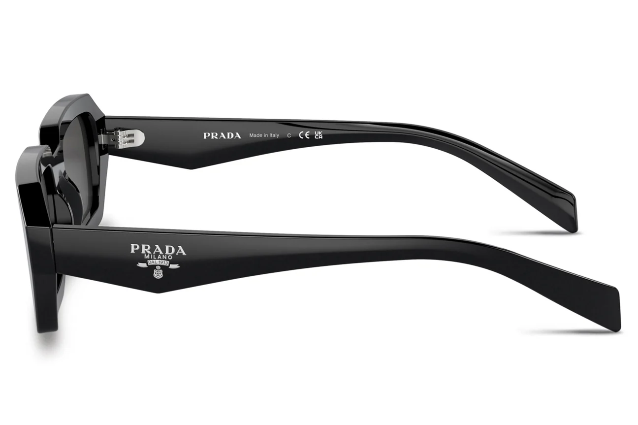 Prada 0PR A12SF 16K08Z Sunglasses Black 52mm Women 3