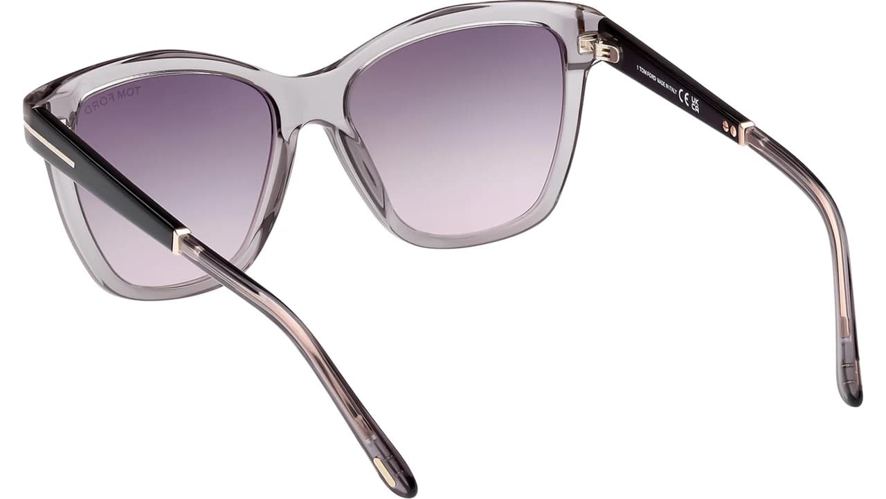 Tom Ford Lucia FT1087 20A Sunglasses Grey 54mm Women 3