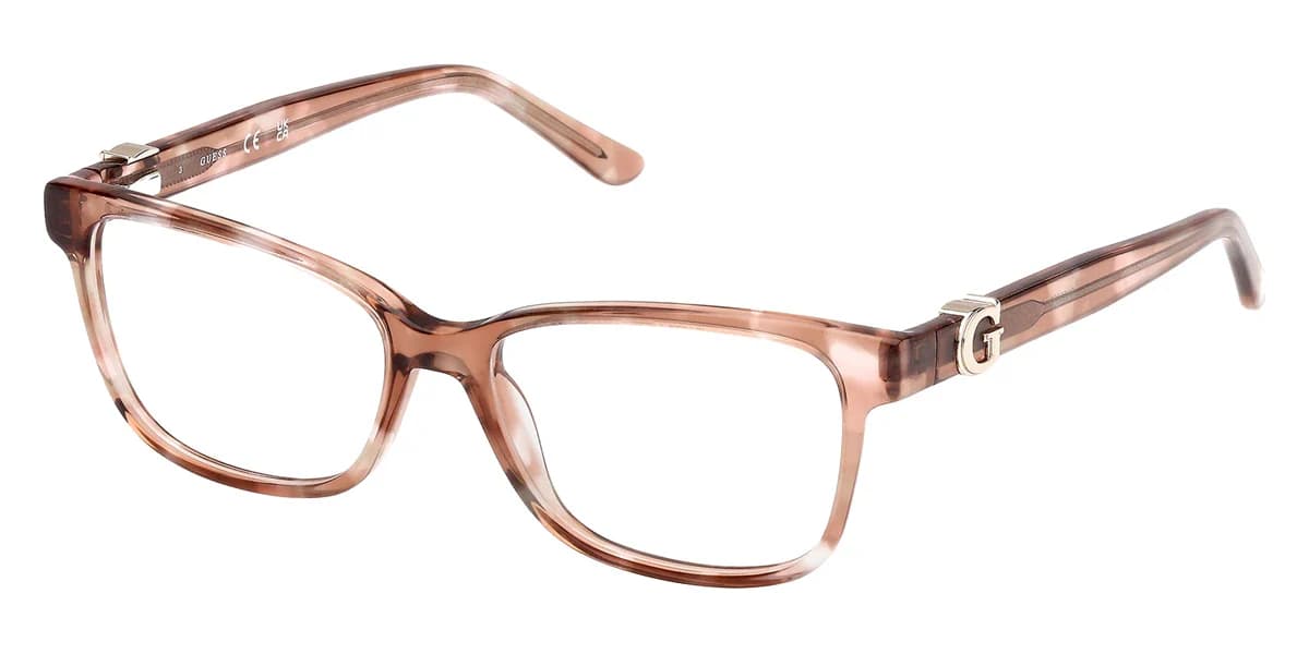 Guess GU50227 059 Eyeglasses Beige 50mm Women