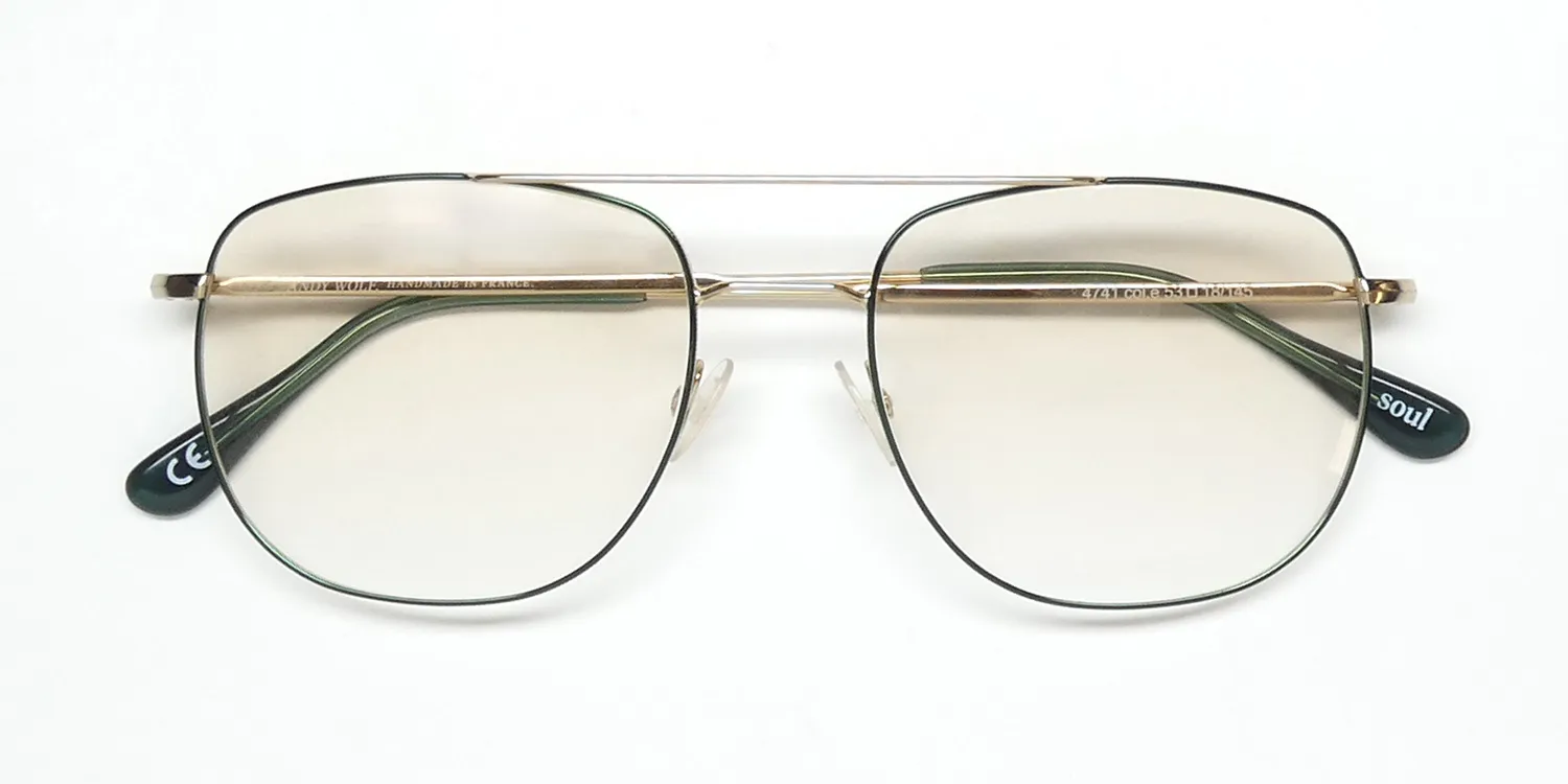 Andy Wolf 4741 e Eyeglasses Green 53mm 2