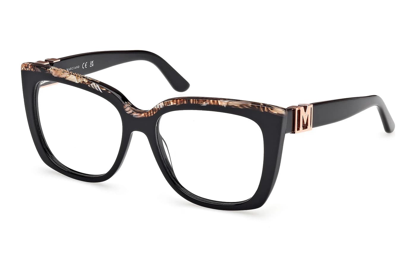 Marciano GM50032 005 Eyeglasses Black 54mm Women