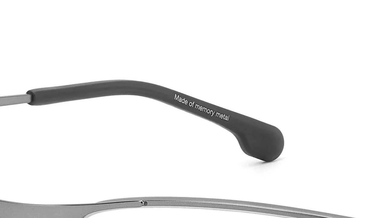 Carrera 8906 04JL Eyeglasses Matte Ruthenium Yellow 57mm Men 5