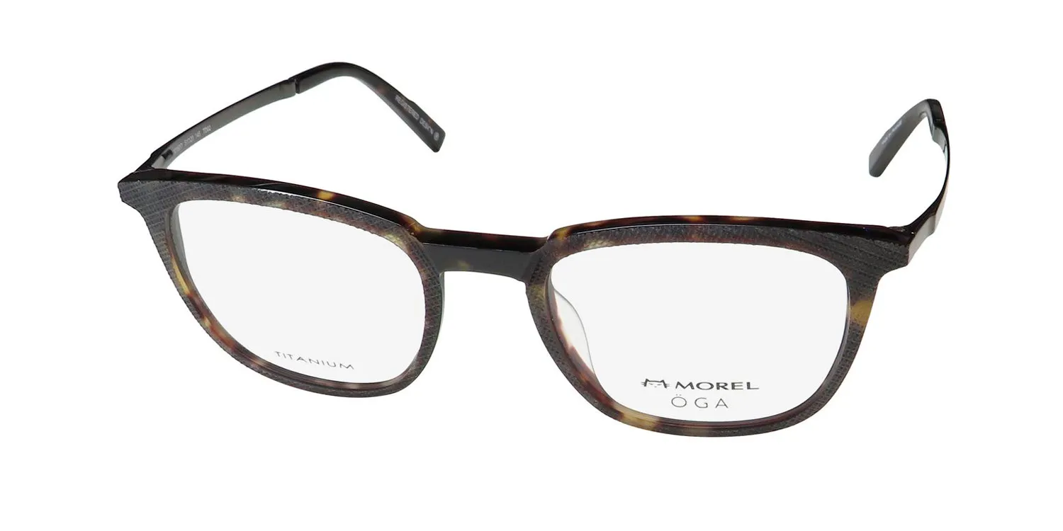 Morel Oga 10150o td02 Eyeglasses Brown 51mm Unisex