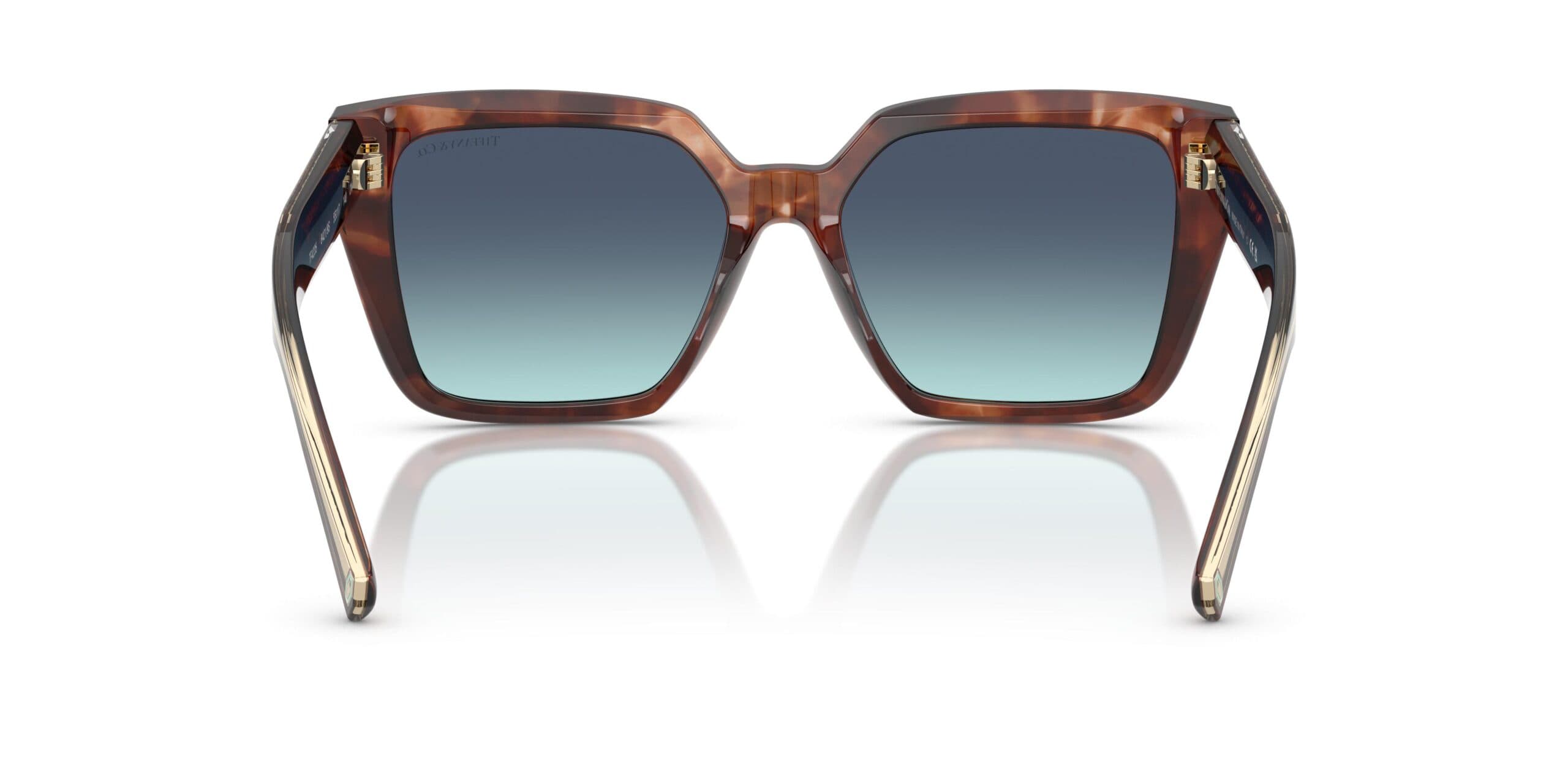 Tiffany & Co. 0TF4235 84219S Sunglasses Spotted Brown Havana 55mm Women 4