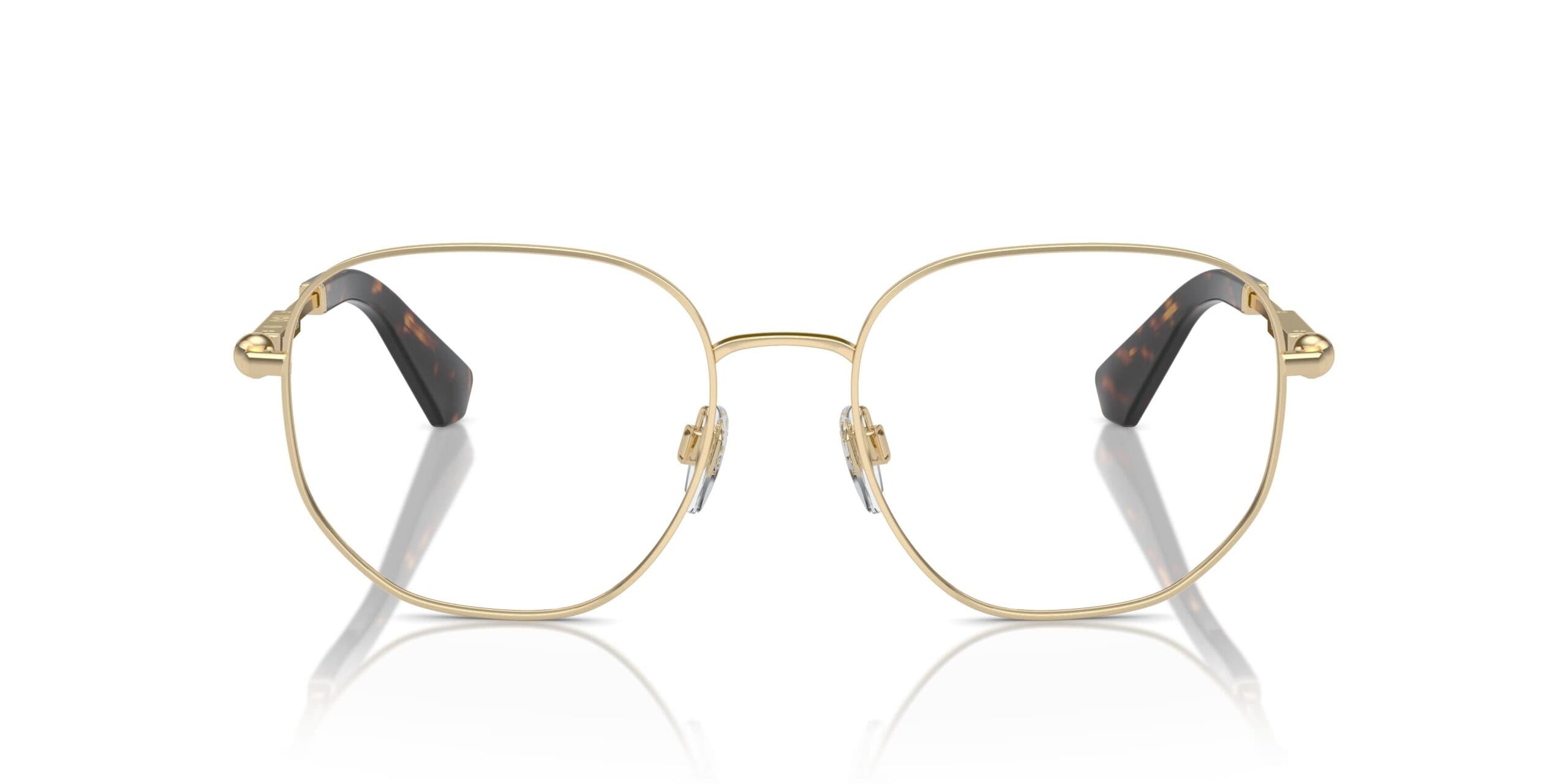 Burberry 0BE1388D 1109 Eyeglasses Light Gold 51mm Men 4