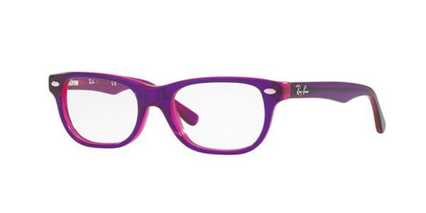 Ray-Ban RB1555 3666 Eyeglasses Violet 46mm Kids