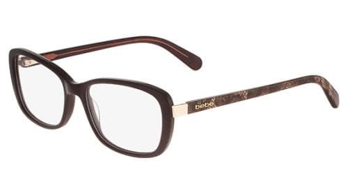 Bebe BB5098 NEWSWORTHY 210 Eyeglasses Brown 52mm Women