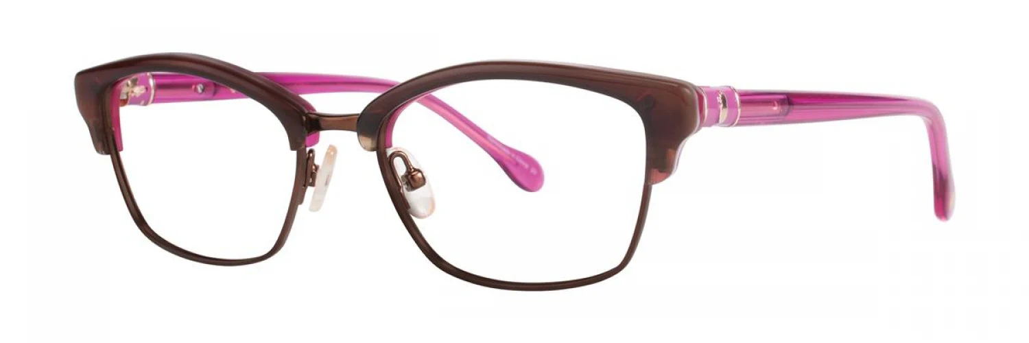 Lilly Pulitzer Rossmore Eyeglasses Havana Geranium 51mm Women