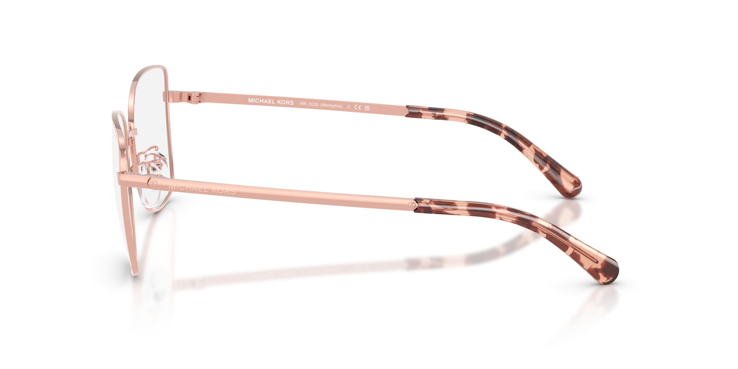 Michael Kors MK3035 Memphis 1108 Eyeglasses Rose Gold 54mm Women 3