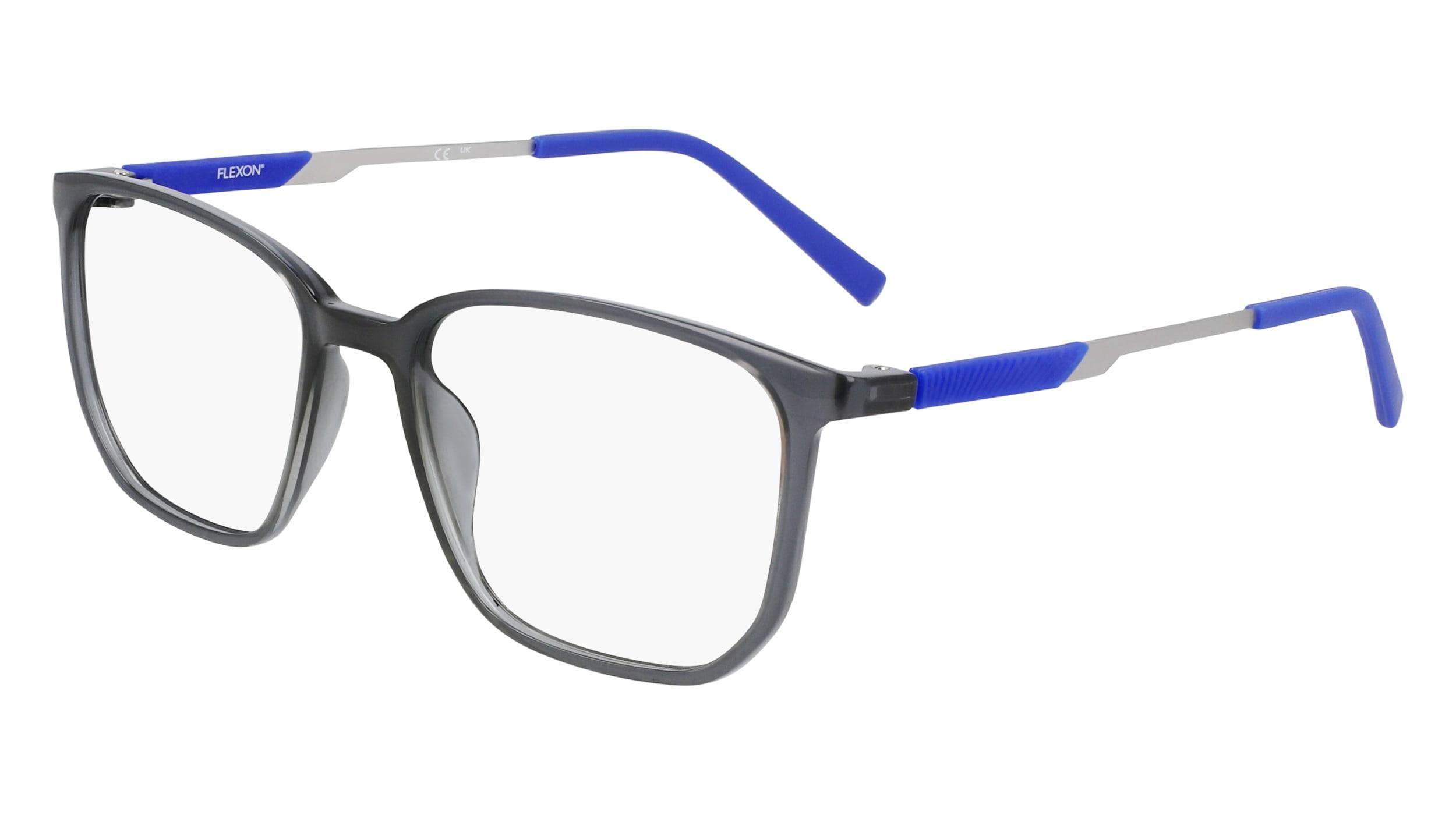 Flexon EP8022 020 Eyeglasses Shiny Crystal Grey 53mm Men