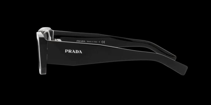 Prada SPR 06Y 09Q5S0 Sunglasses Black 53mm Unisex 3