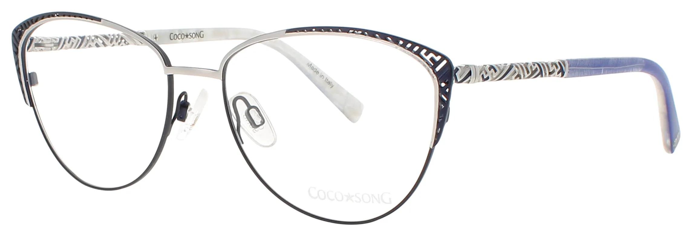 Coco Song LAST AFTERNOON C02 Eyeglasses Gold Turquoise 53mm Women