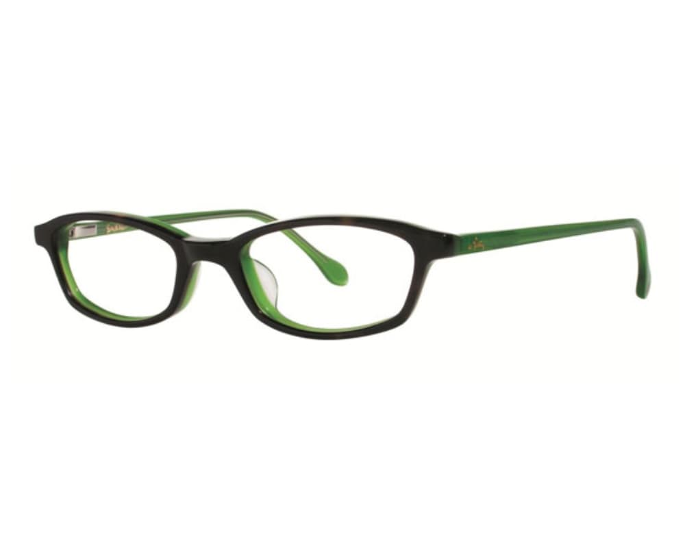 Lilly Pulitzer Stefe Tortoise Lime Eyeglasses Tortoise 45mm Kids