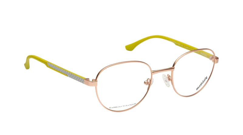 Mad in Italy Da Vinci C02 Eyeglasses Gold 50mm Unisex