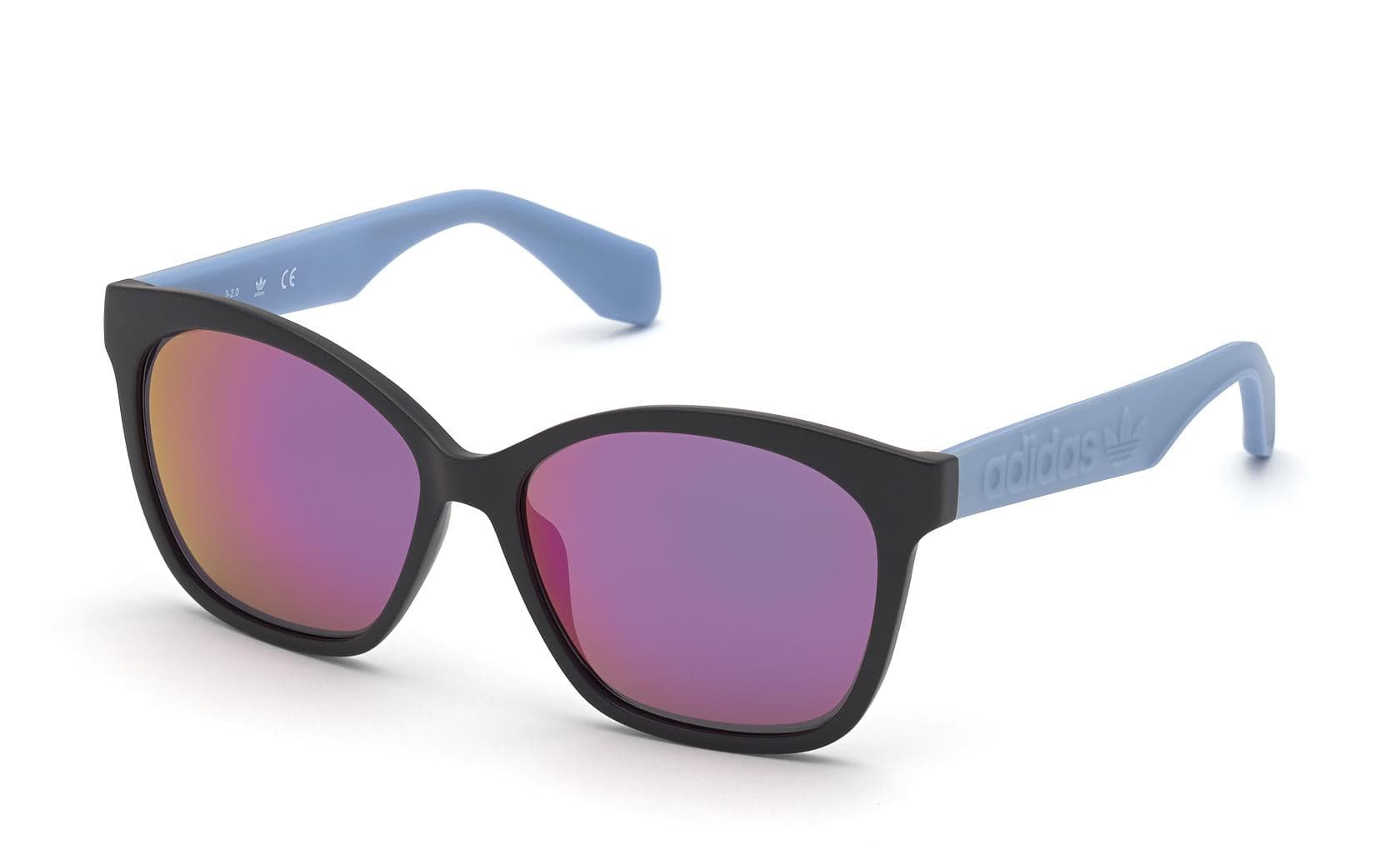 Adidas OR0045 02Z Sunglasses Matte Black 57mm Women