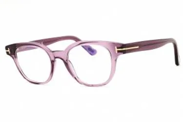 Tom Ford FT6130-B 081 Eyeglasses Shiny Violet 48mm