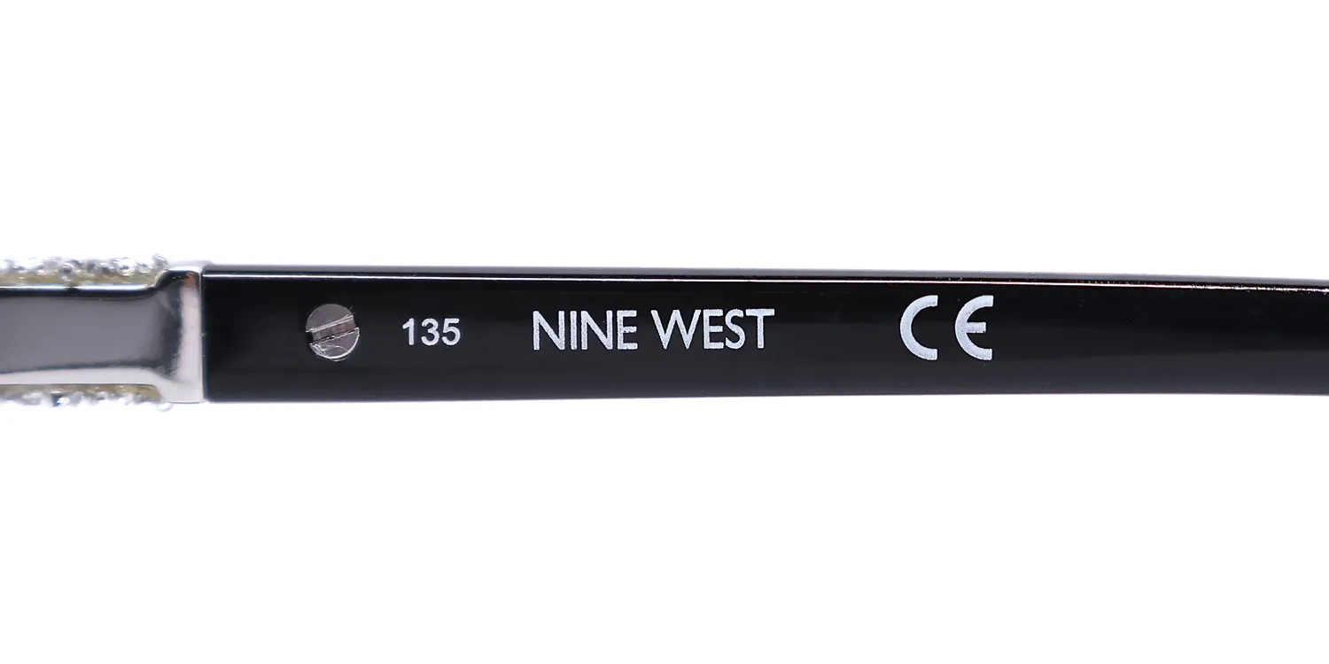 Nine West Nw627s 001 Sunglasses Black 57mm 7