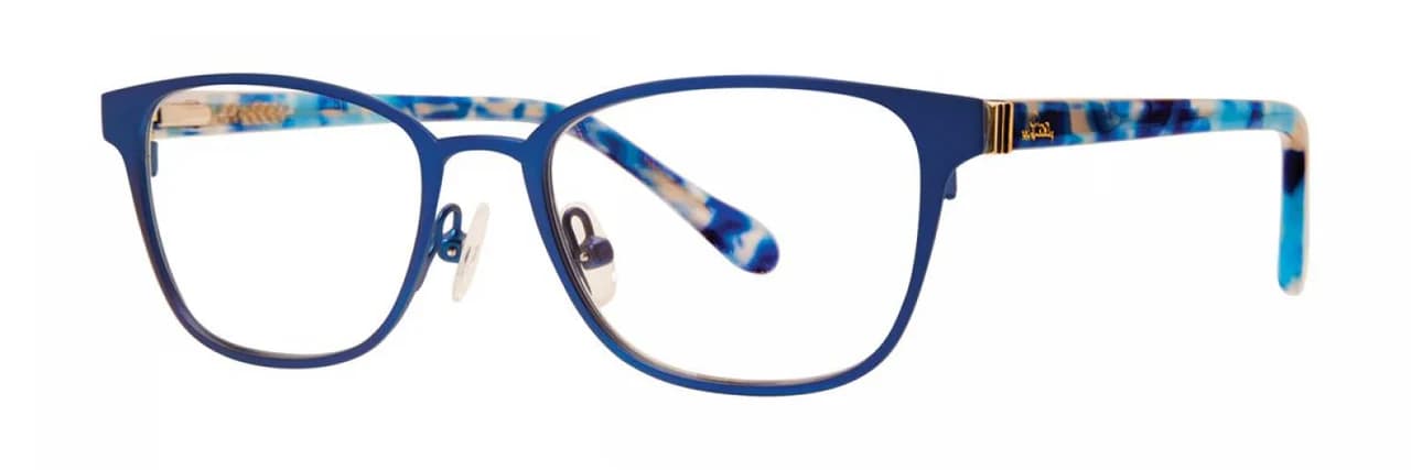 Lilly Pulitzer Imogen Eyeglasses Navy 46mm Kids