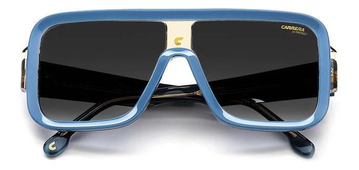 Carrera FLAGLAB 14 0YRQ Sunglasses Blue Beige 62mm Women 4