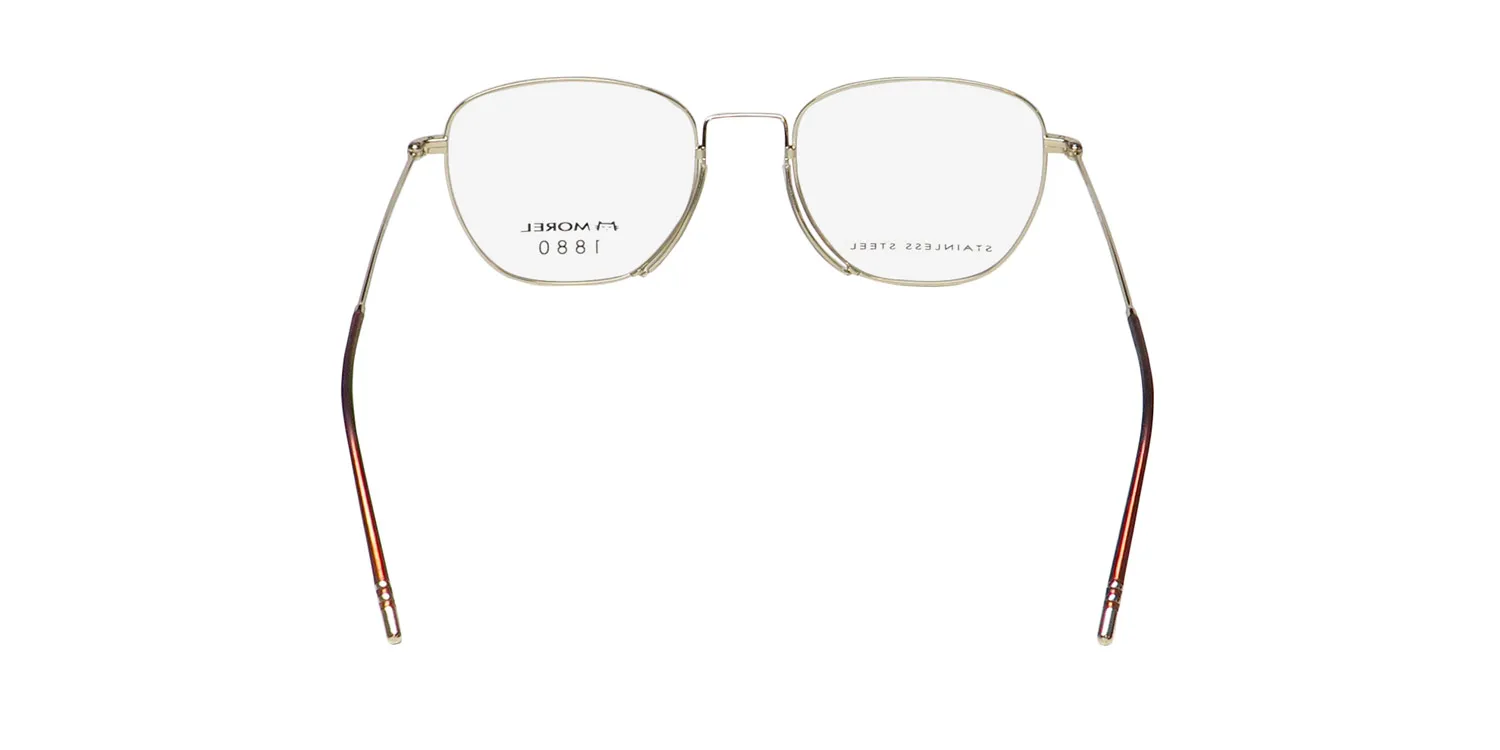 Morel 1880 60120m dm05 Eyeglasses Yellow Gold 50mm 5