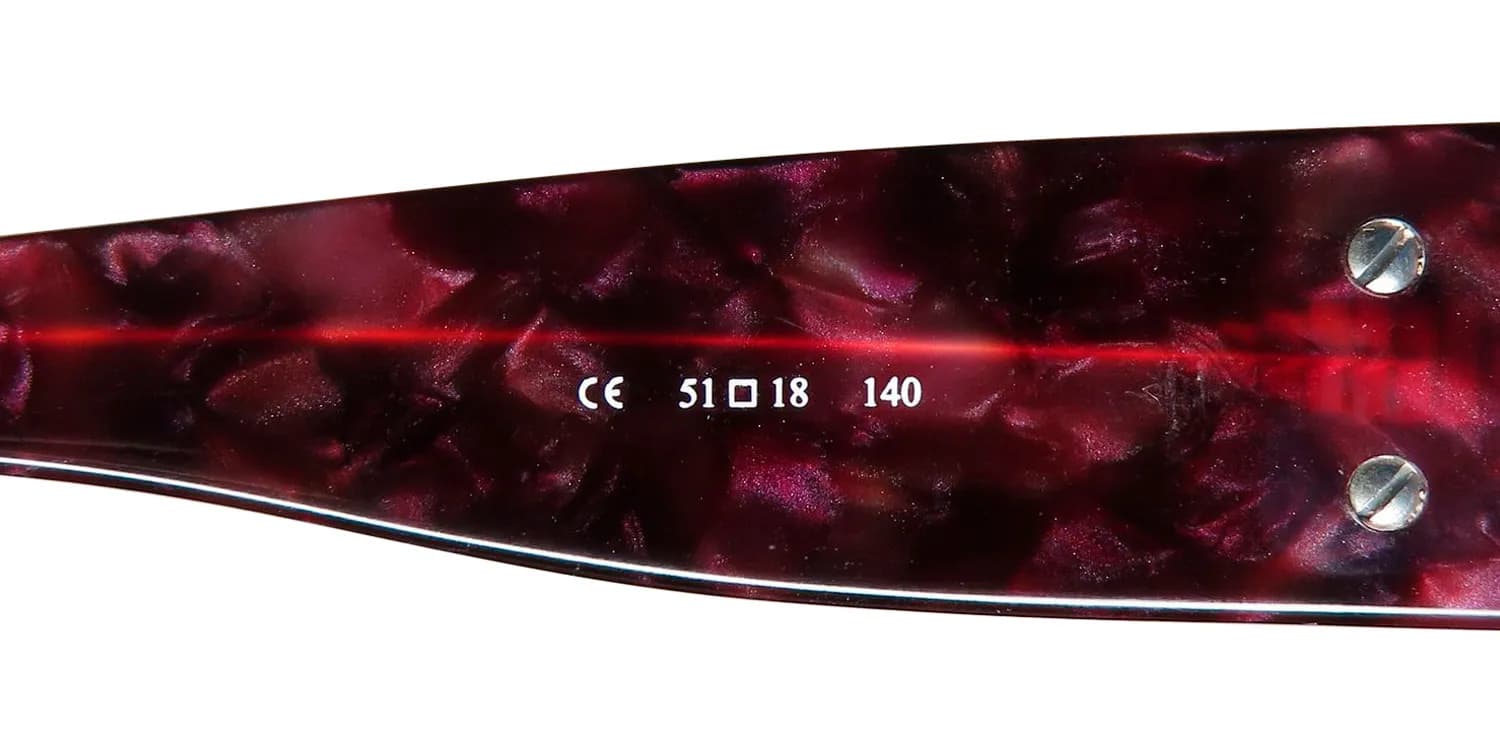 Oscar de la Renta Osl 332 505 Eyeglasses Purple 51mm 8