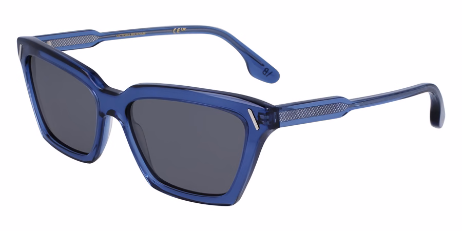Victoria Beckham VB661S 414 Sunglasses Blue 57mm Women