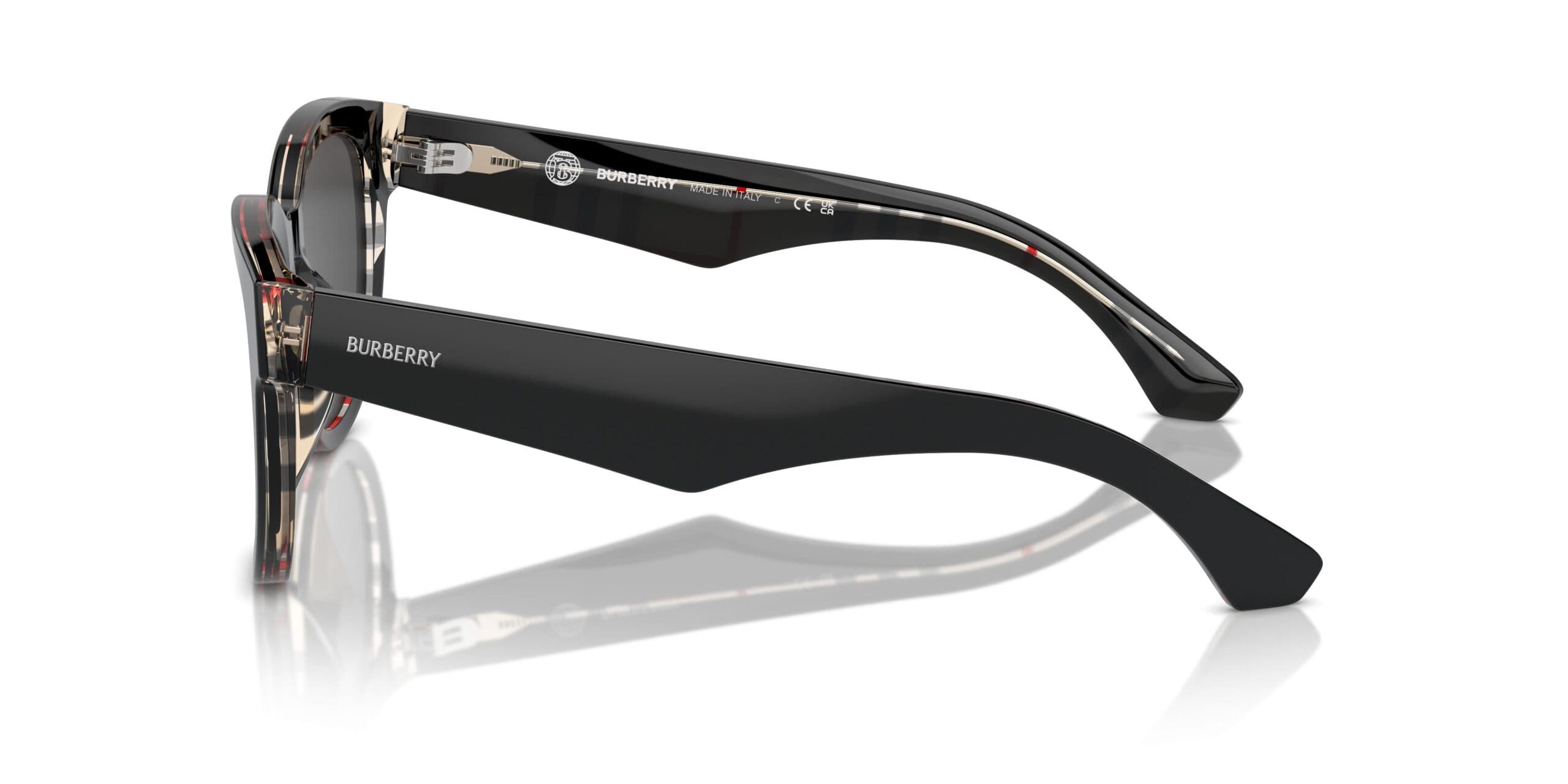 Burberry 0BE4432U 412187 Sunglasses Black 54mm Women 2