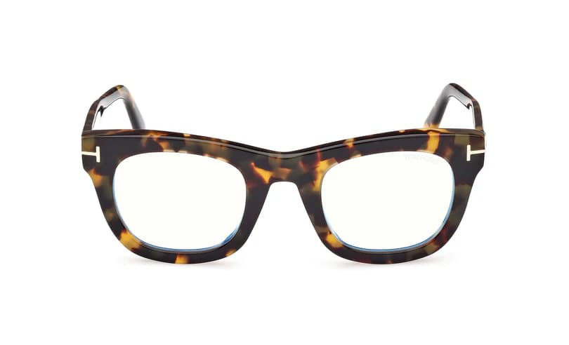 Tom Ford FT5872B 055 Eyeglasses Coloured Havana 48mm Men 2