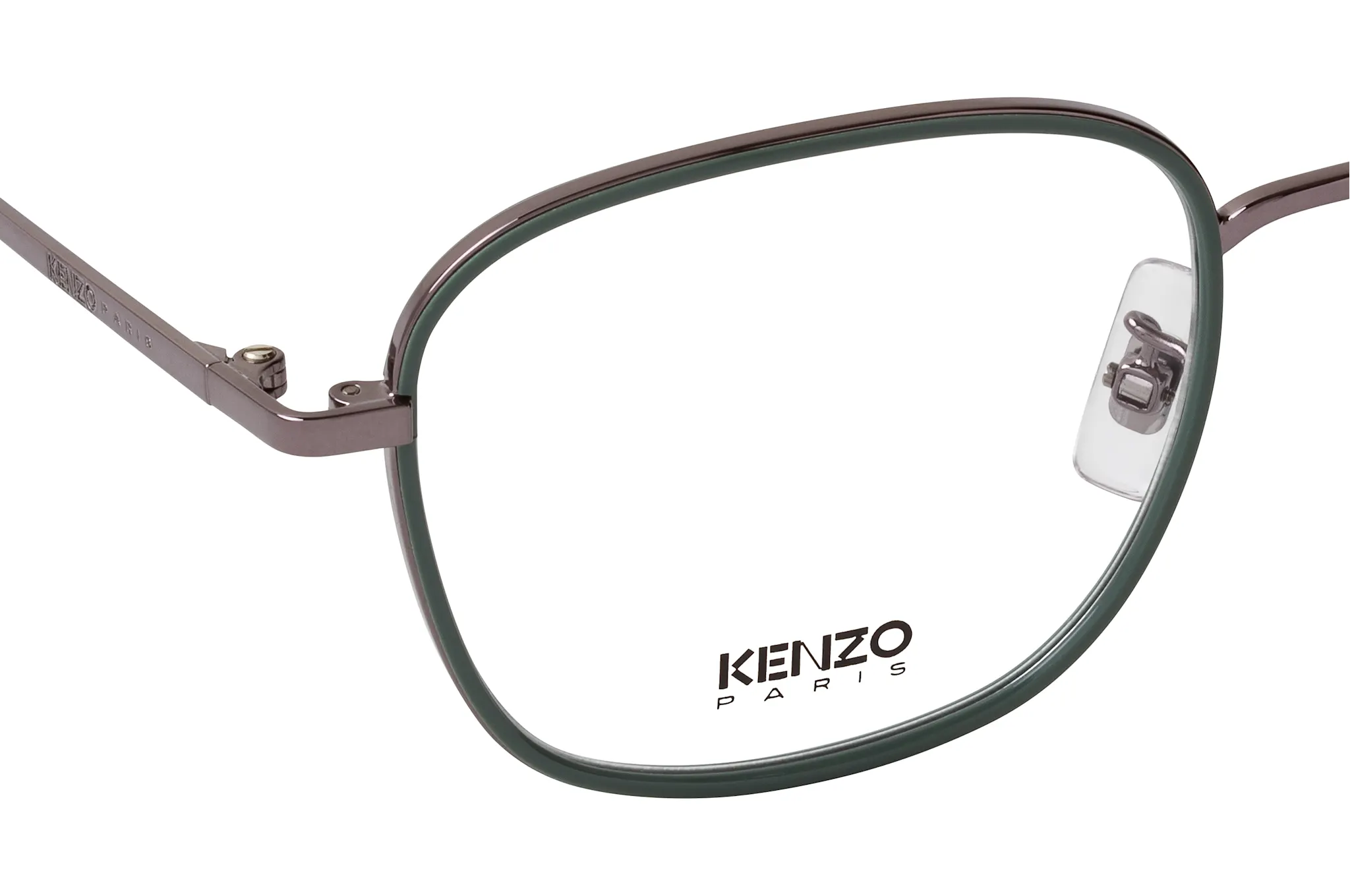 Kenzo KZ50167U 014 Eyeglasses Ruthenium 51mm Unisex 4