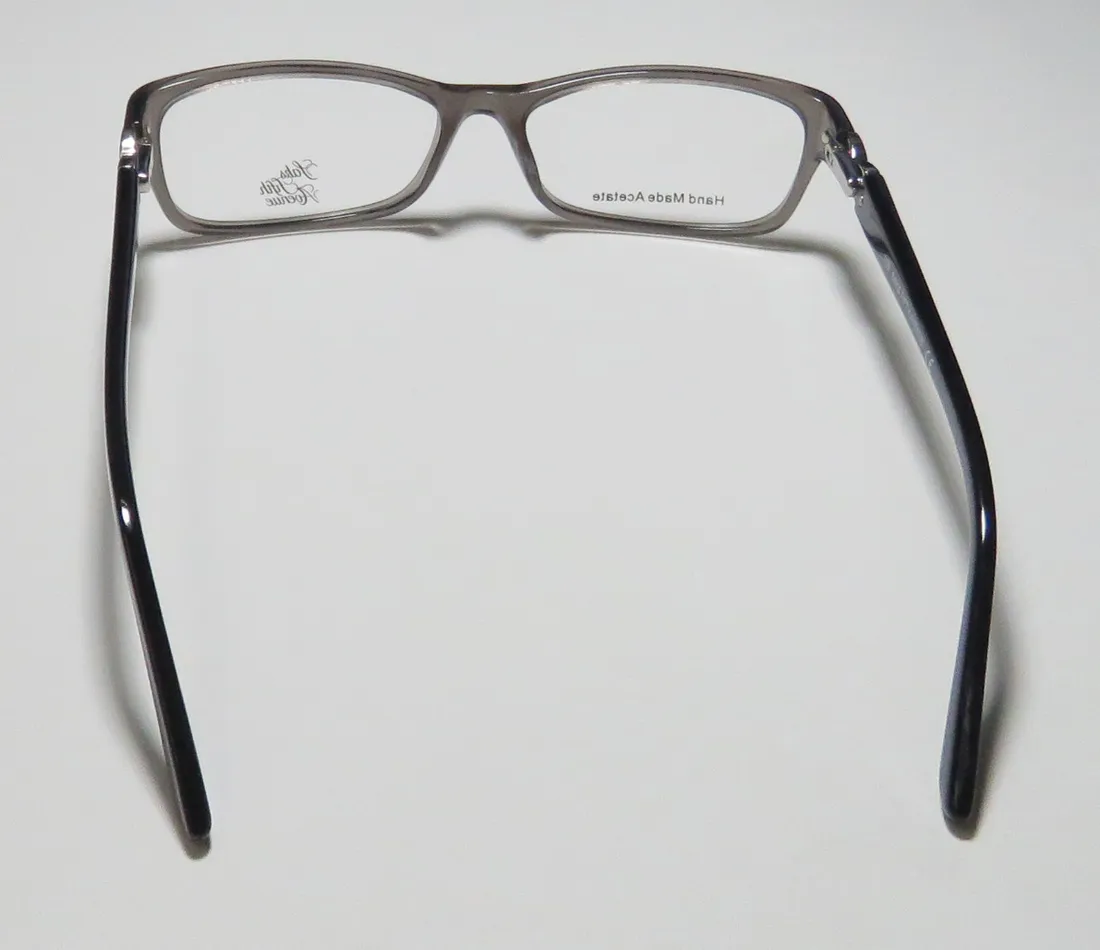 Saks Fifth Avenue 271 0fx8 Eyeglasses Onyx Crystal 53mm Women 5