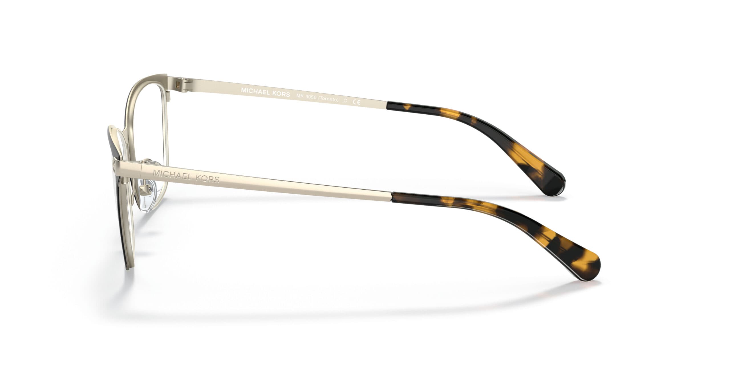 Michael Kors MK3050 Toronto 1334 Eyeglasses Matte Black 53mm Women 3