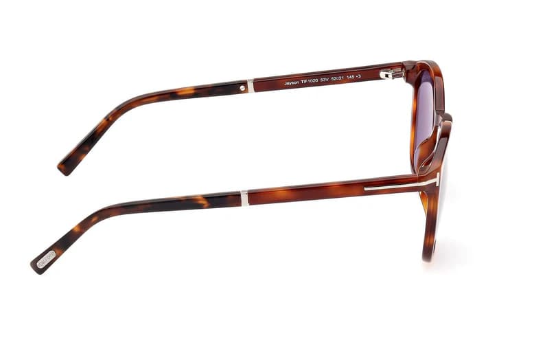 Tom Ford FT1020 53V Sunglasses Blonde Havana 52mm Men 5