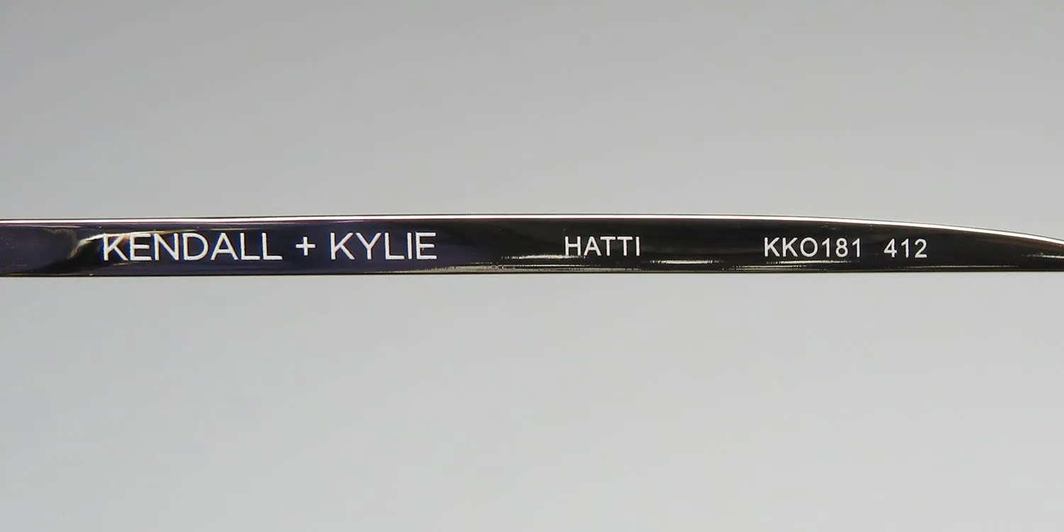 Kendall + Kylie Kko181 Hatti 412 Eyeglasses Blue 54mm 7