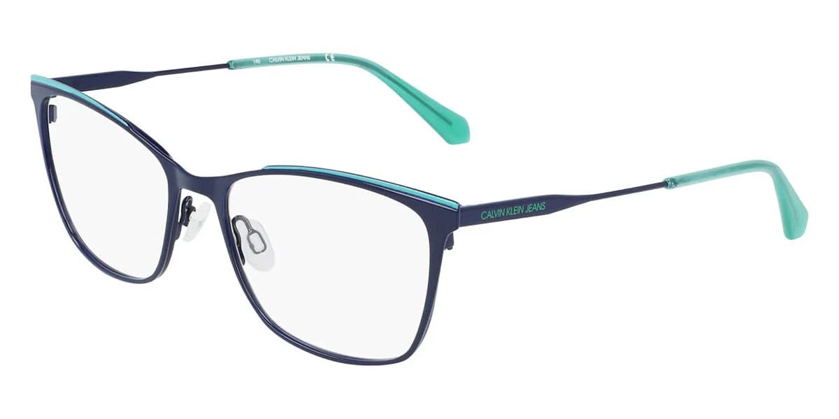 Calvin Klein Jeans CKJ21207 410 Eyeglasses Navy 53mm Women