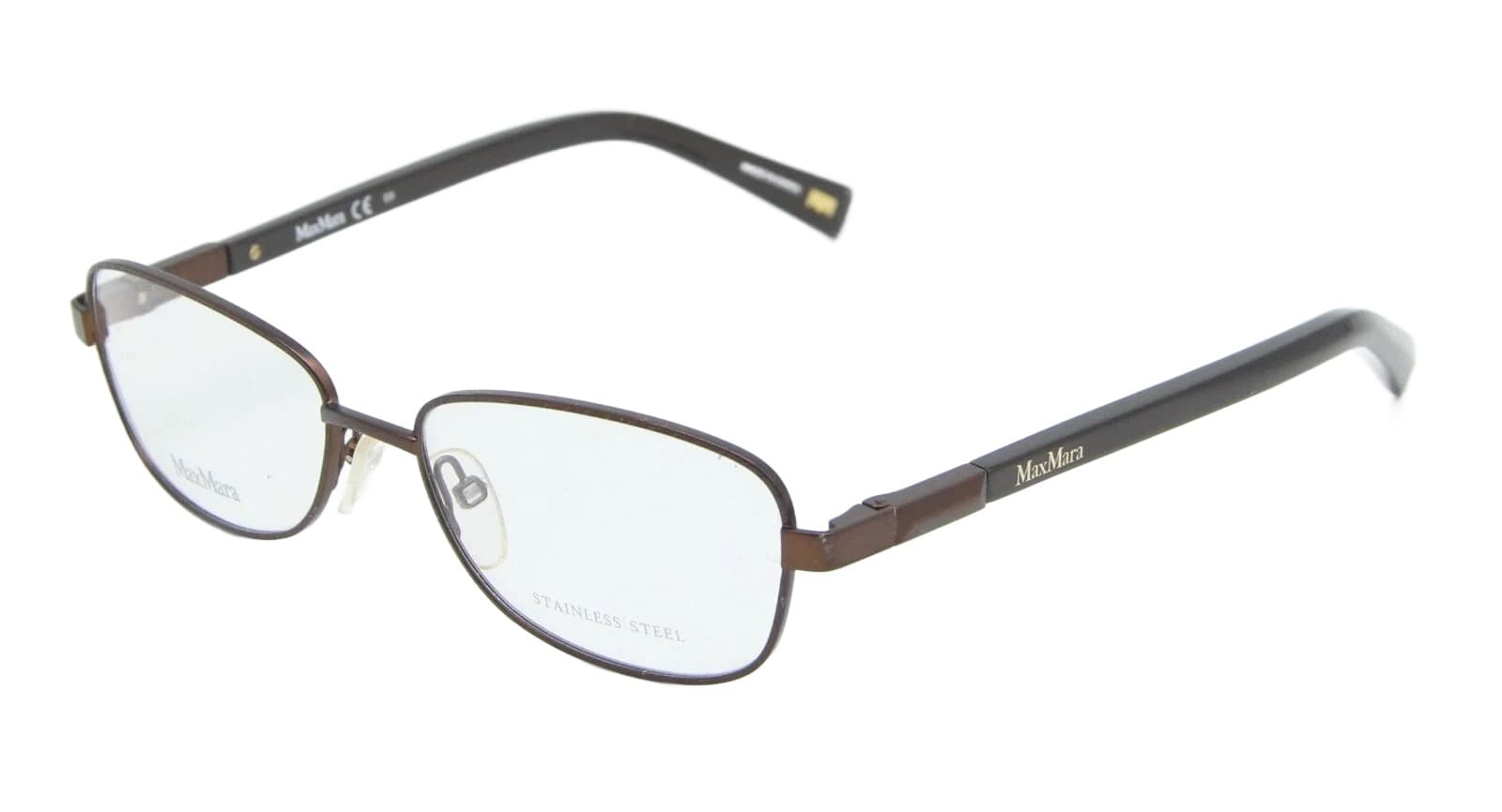 Max Mara MM1186 OVL Eyeglasses Brown 52mm Women