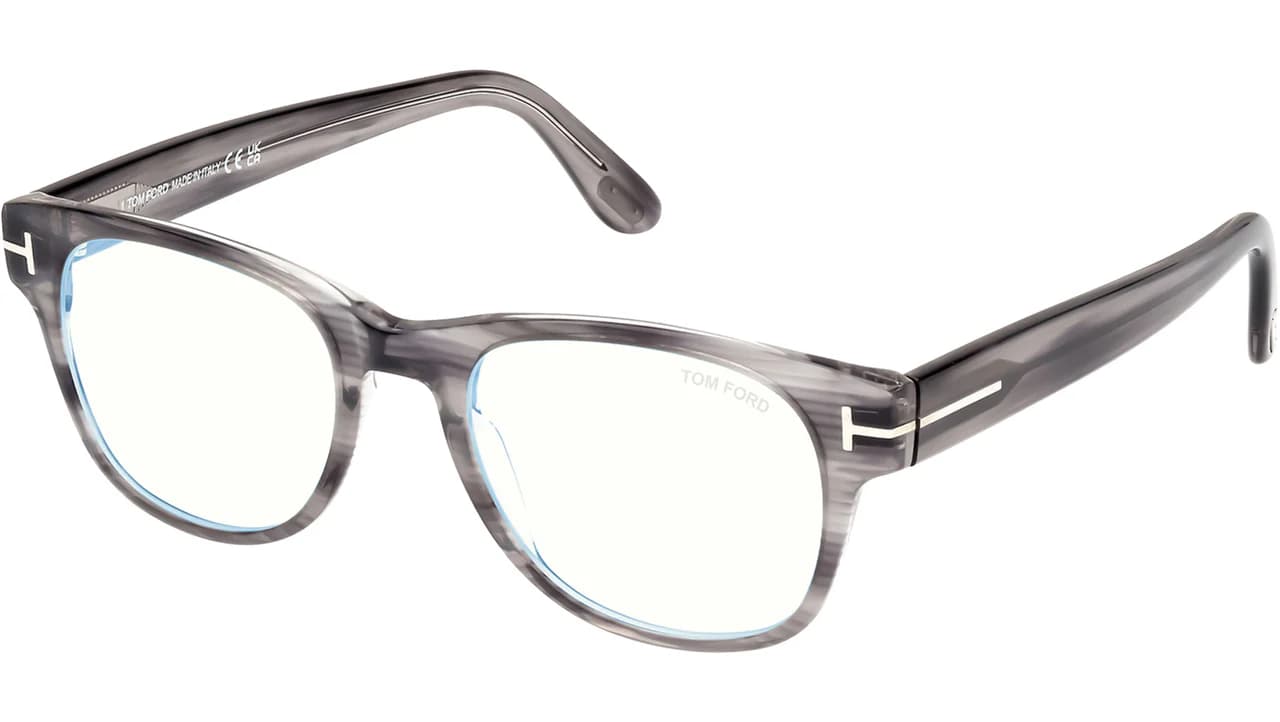 Tom Ford FT5898B 20 Eyeglasses Grey 52mm Men