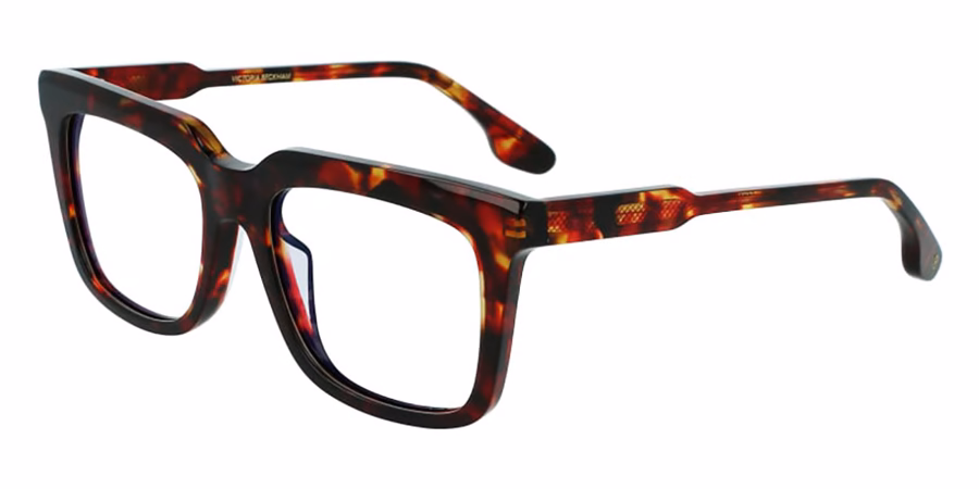 Victoria Beckham VB2628 609 Eyeglasses Havana Red 52mm Women