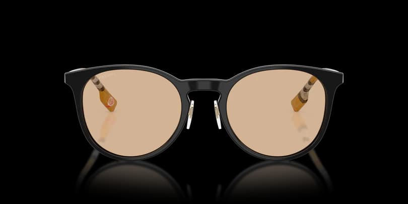 Burberry 0BE4380D 385373 Sunglasses Black 51mm Women 2