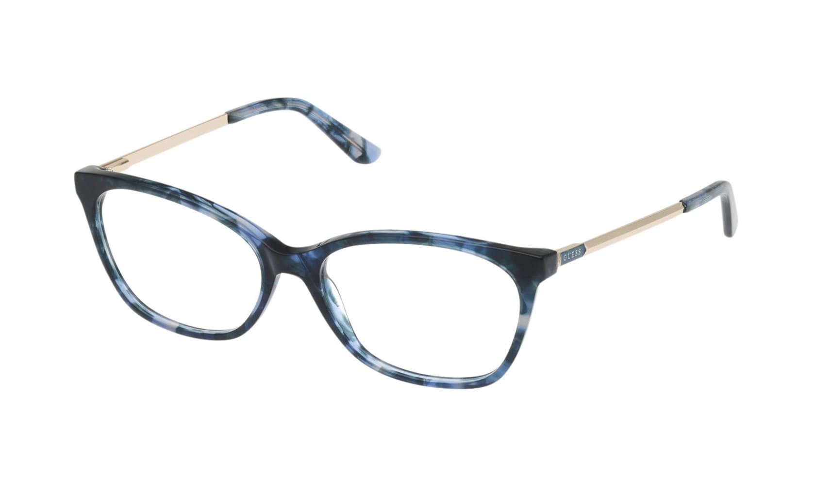 Guess GU50194 092 Eyeglasses Blue 55mm Women