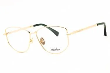 Max Mara MM5153 030 Eyeglasses Shiny Deep Gold 55mm