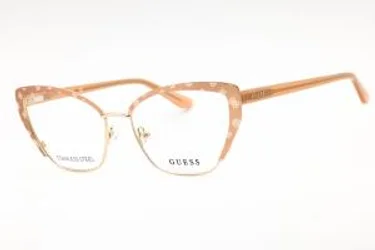 Guess GU50122 59 Eyeglasses Beige