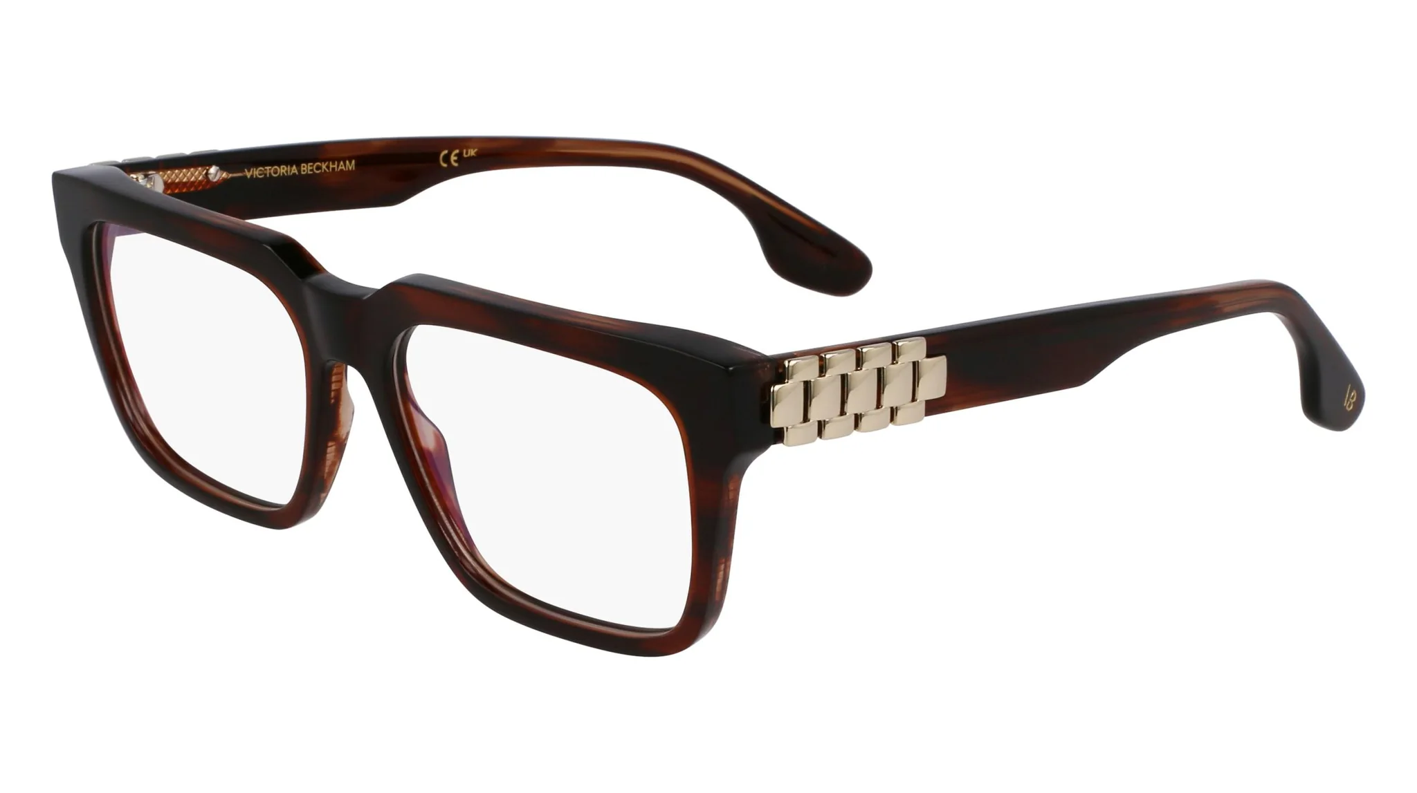 Victoria Beckham VB2667 227 Eyeglasses Brown Horn 52mm Women