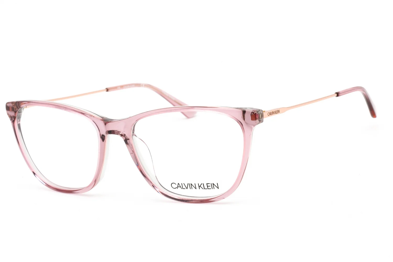 Calvin Klein CK18706 240 Eyeglasses Crystal Mauve Laminate 51mm Women