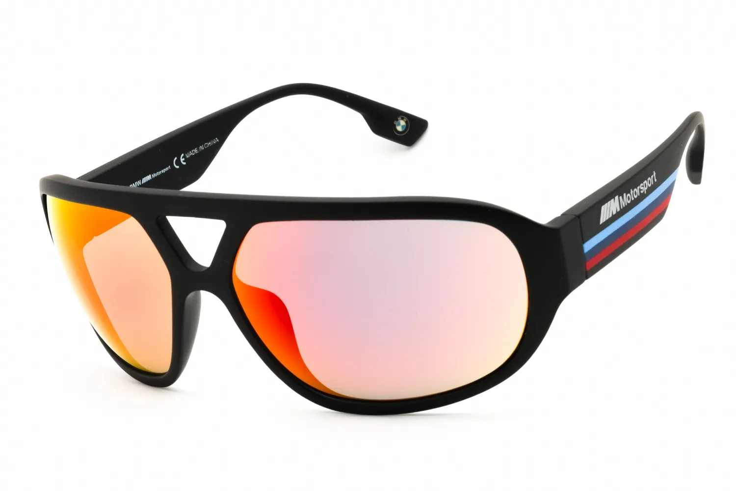 BMW BS0009 02C Sunglasses Matte Black 64mm Men
